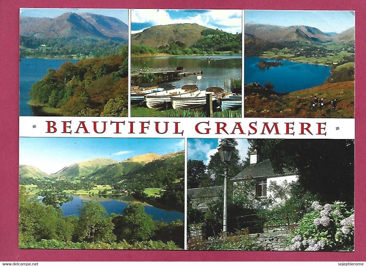 Grasmere (Cumbria Cumberland) Lake District 2scans Stamps - Grasmere