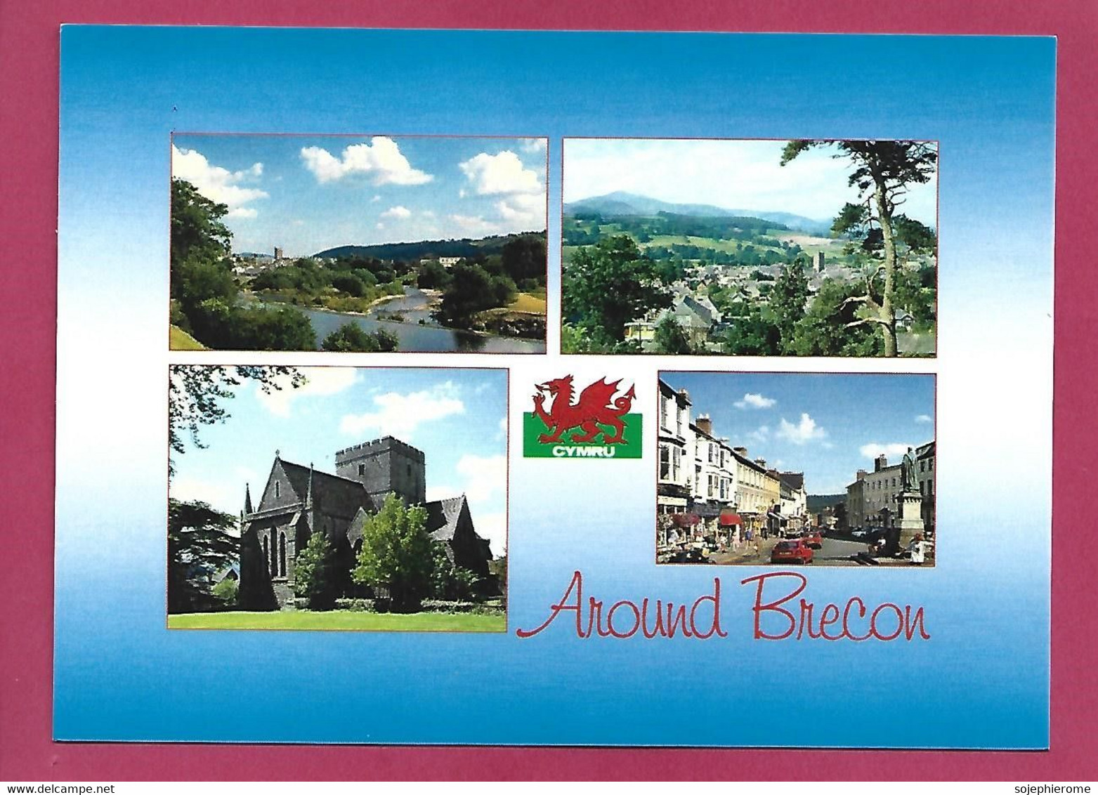 Around Brecon (Breconshire) 2scans - Breconshire