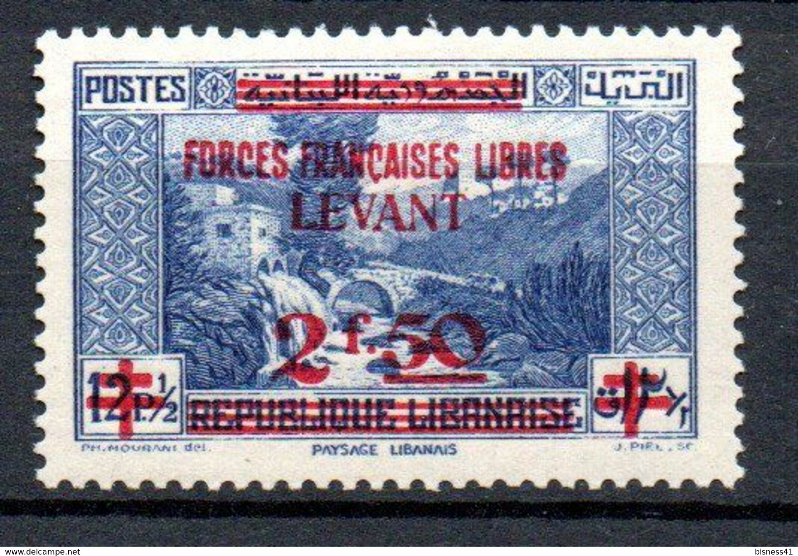 Col32 Colonie Levant N° 43 Neuf X MH Cote : 11,00 € - Ungebraucht