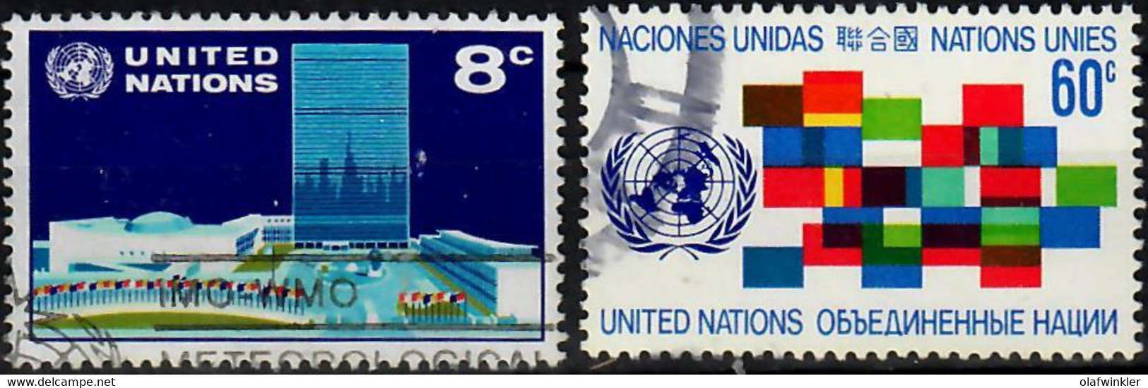 1971 Definitives Sc 222-3 / YT 215-6 / Mi 238-9 Used / Oblitéré / Gestempelt [zro] - Gebruikt