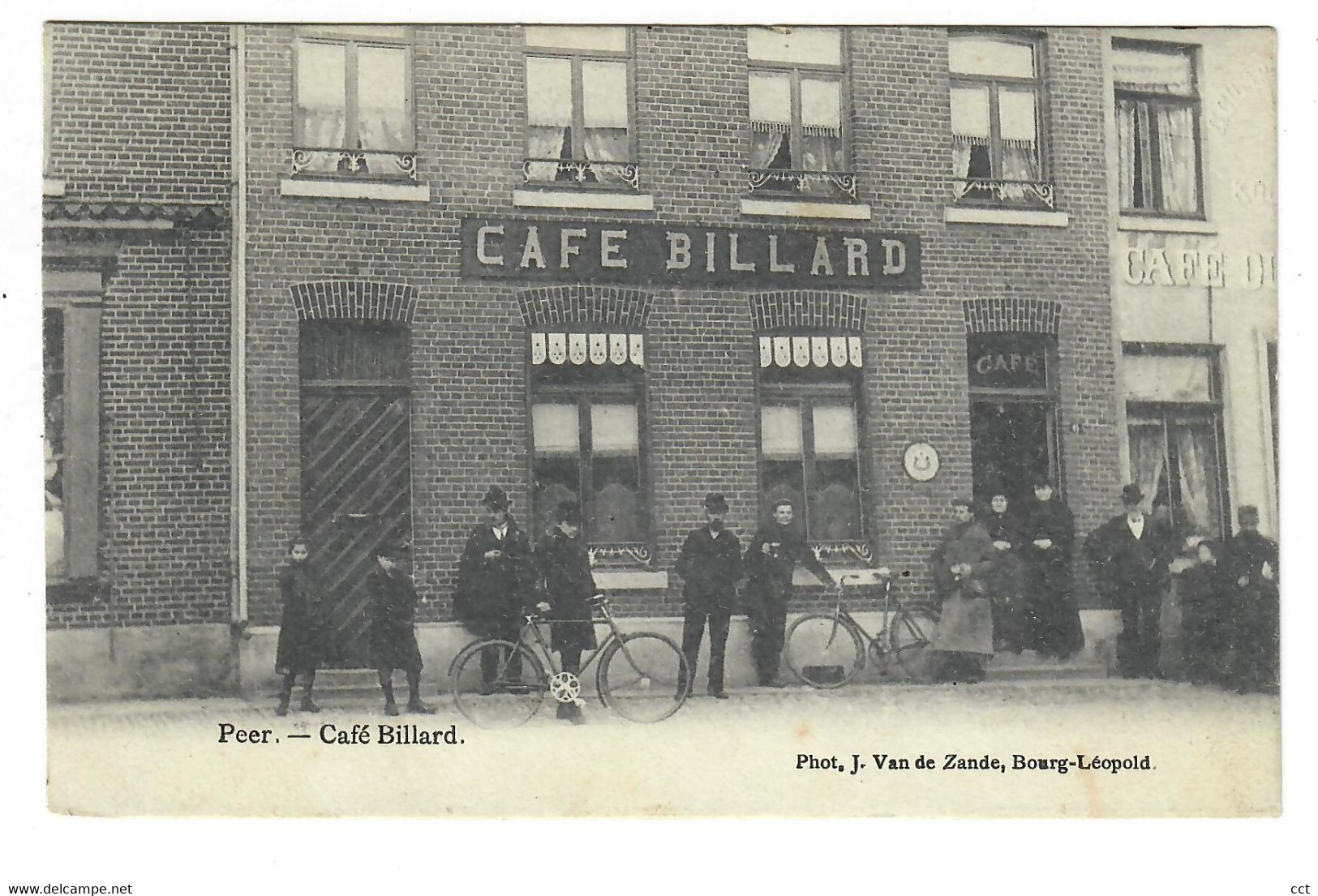 Peer   Café Billard    Phot J Van De Zande Bourg-Léopold - Peer