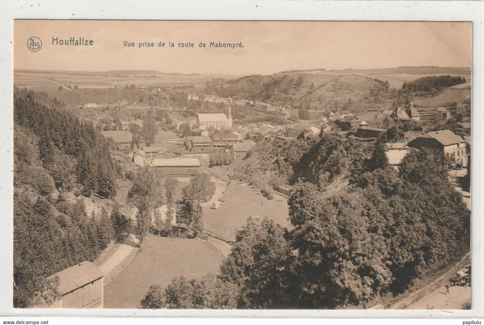 BELGIQUE 165 : Houffalize Vue Prise De La Route De Mabompré : édit. Nels N° 81 - Houffalize