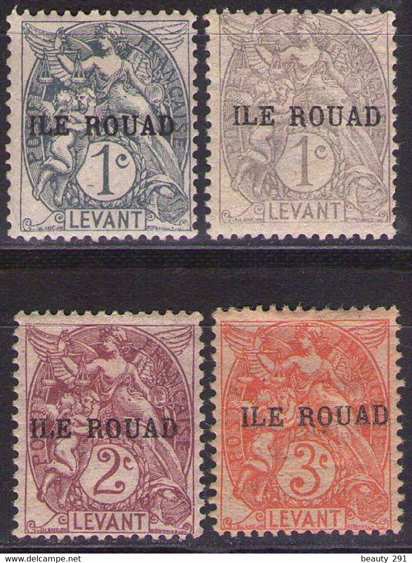 ROUAD 1916  Mi 4-6  MH* - Nuovi