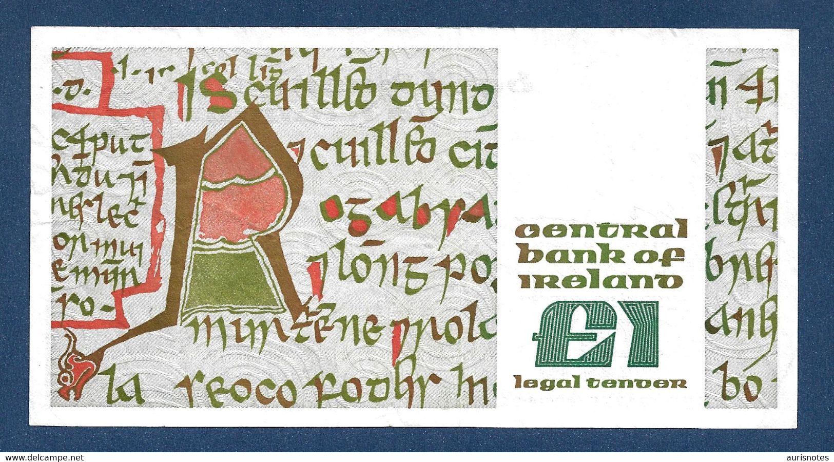 Ireland 1 Pound 1981 P70b VF+/EF - Irland