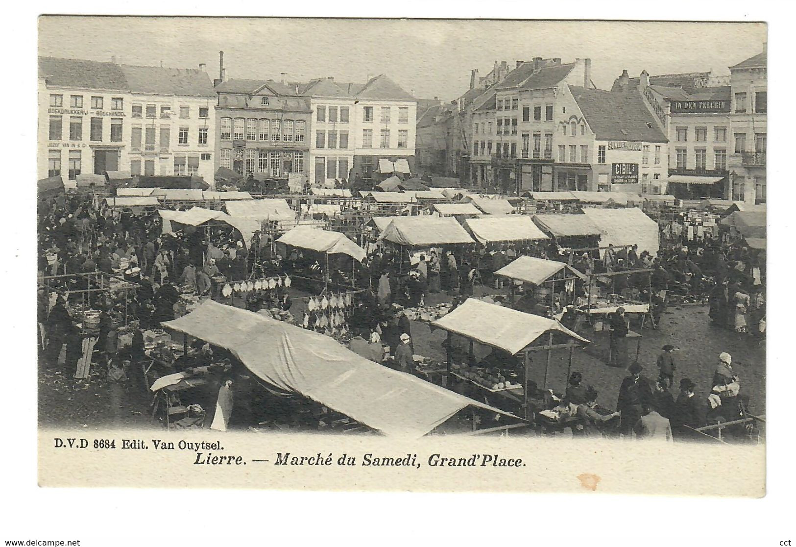 Lierre  Lier    Marché Du Samedi, Grand'Place   Edit D.V.D. 8684  Edit Van Ouytsel - Lier