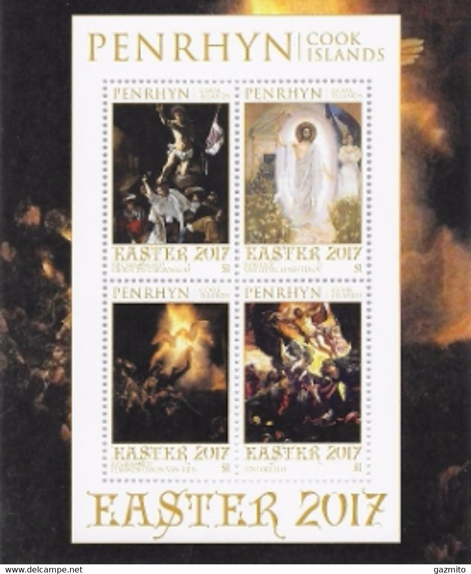 Penrhyn 2017, Easter, Painting By Tintoretto, Caravaggio, Nesterov, Van Rijn, 4val In BF - Penrhyn