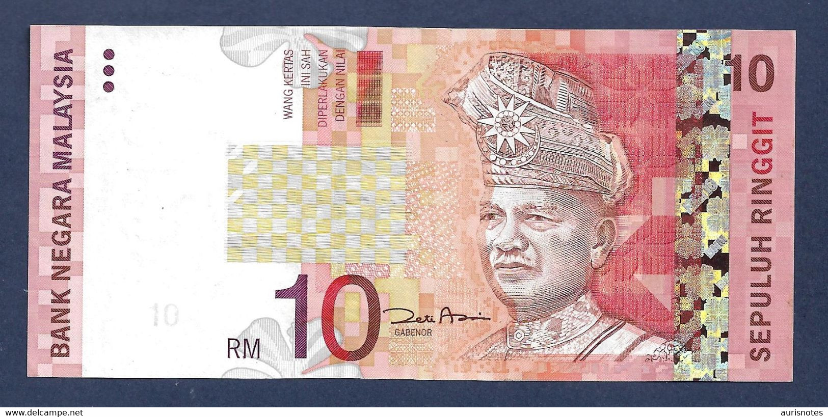 Malaysia $10 Ringgit 2001 Replacement P42 EF/AU - Malesia