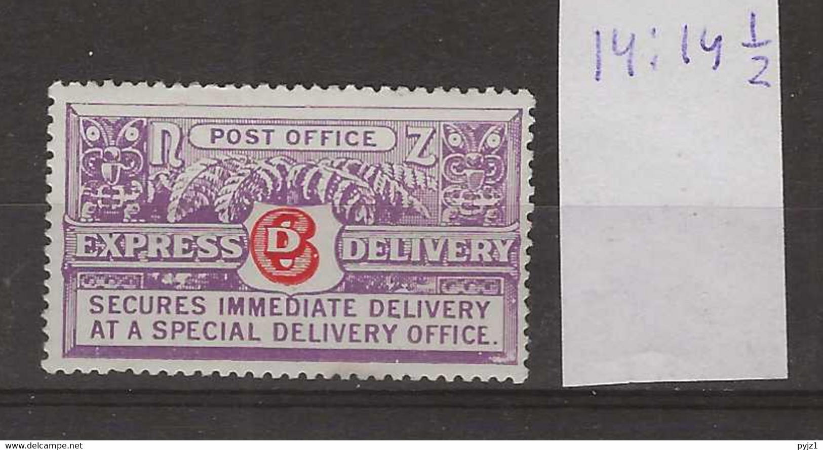 1903 MNH New Zealand Mi 113 Ca Perf 14:14 1/2 (1926) Postfris** - Unused Stamps