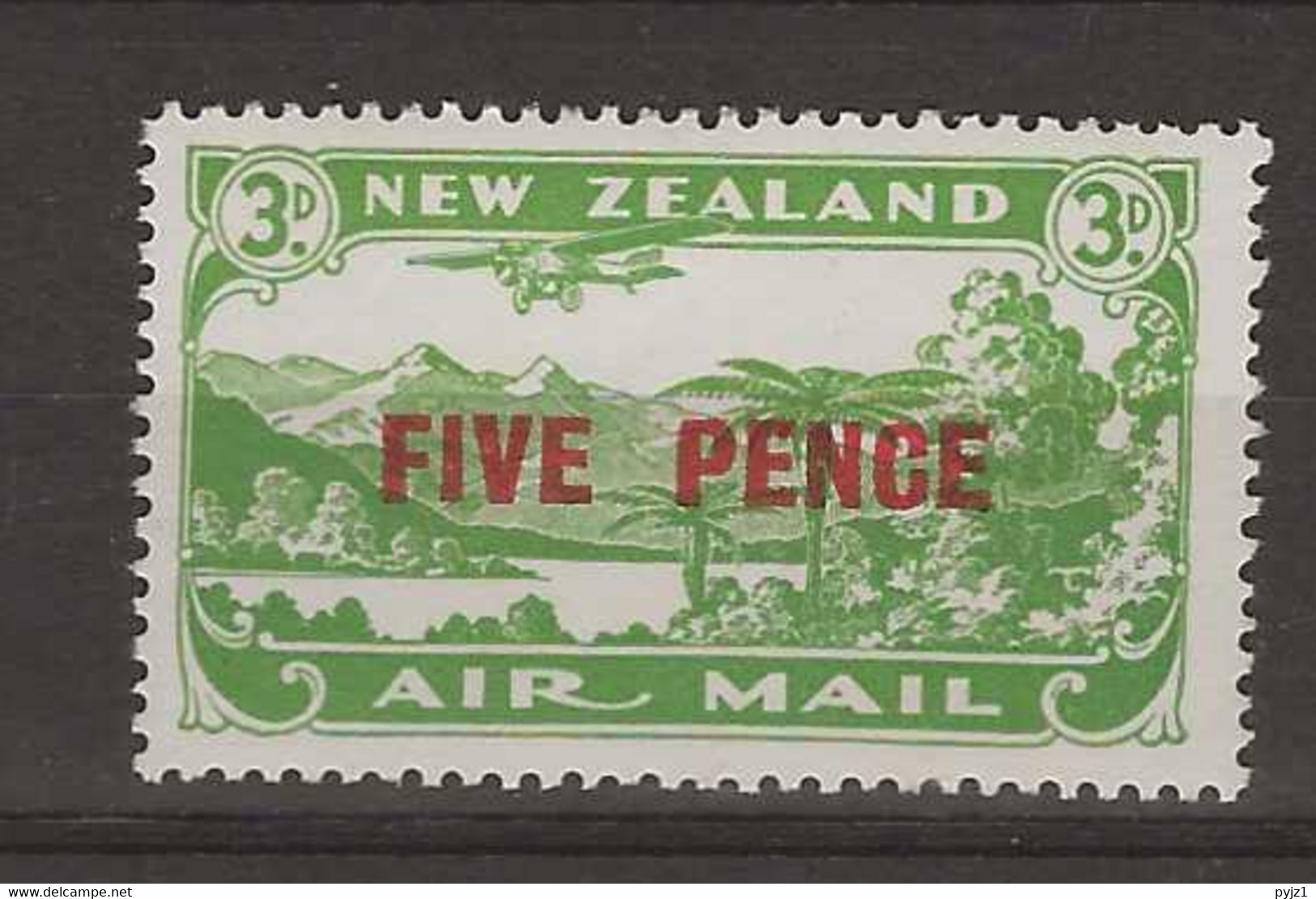 1931 MNH New Zealand Mi 184 Postfris** - Unused Stamps