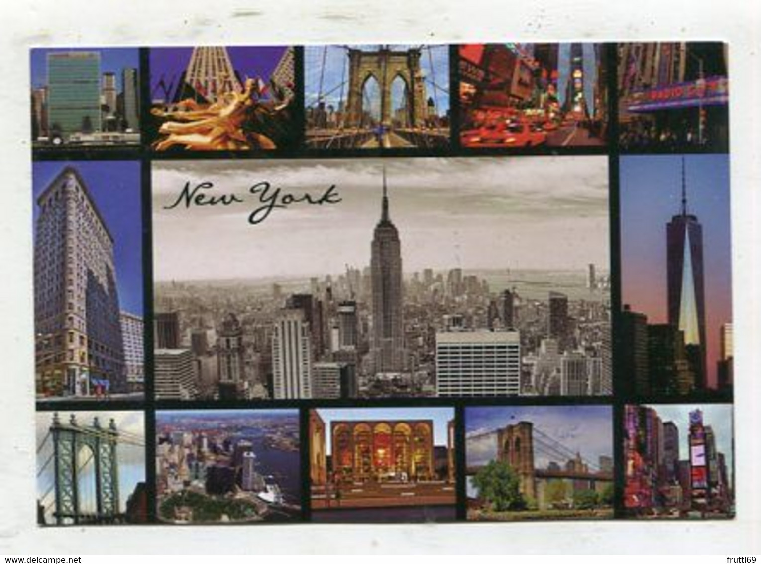 AK 108003 USA - New York City - Multi-vues, Vues Panoramiques