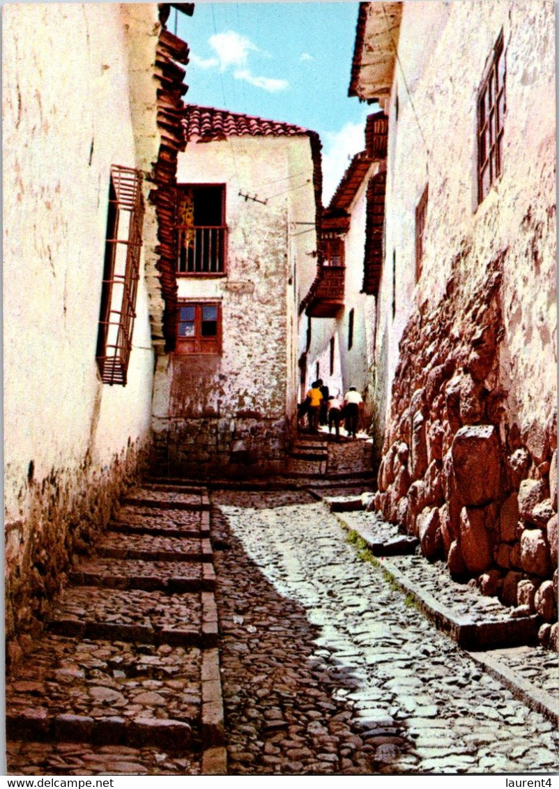 (4 N 50) Peru - CUZCO - Old City Alley / Street (UNESCO Site) - Pérou