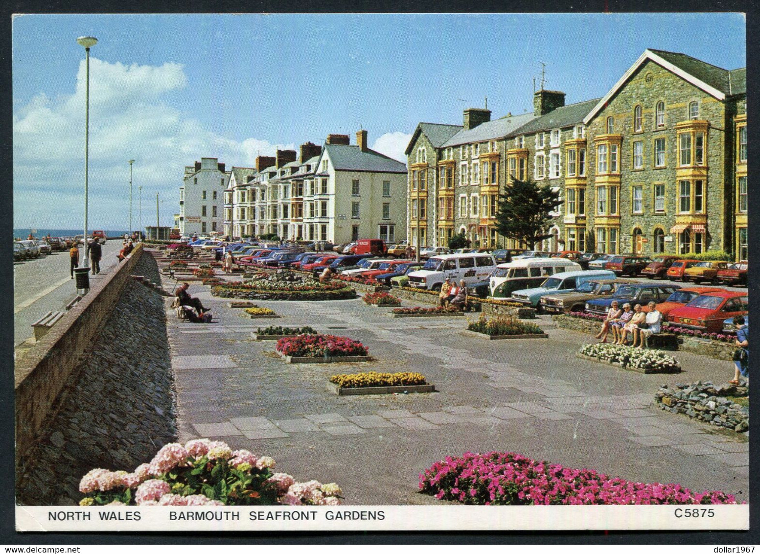 North Wales - Barmouth Seafront Garden .   - Not USED - 2 Scans For Condition.(Originalscan !!) - Gwynedd