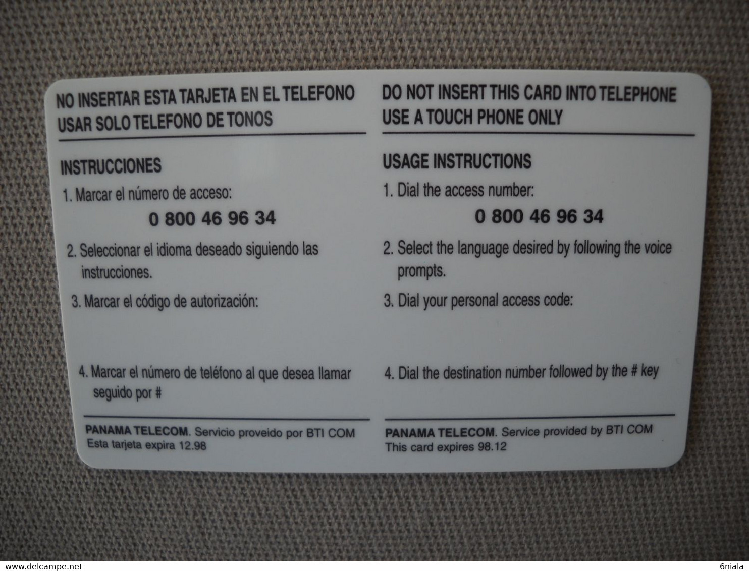 6869 Télécarte Collection  VOITURE FERRARI 212 INTER PANAMA     (scans Recto Verso)  Carte Téléphonique - Autos