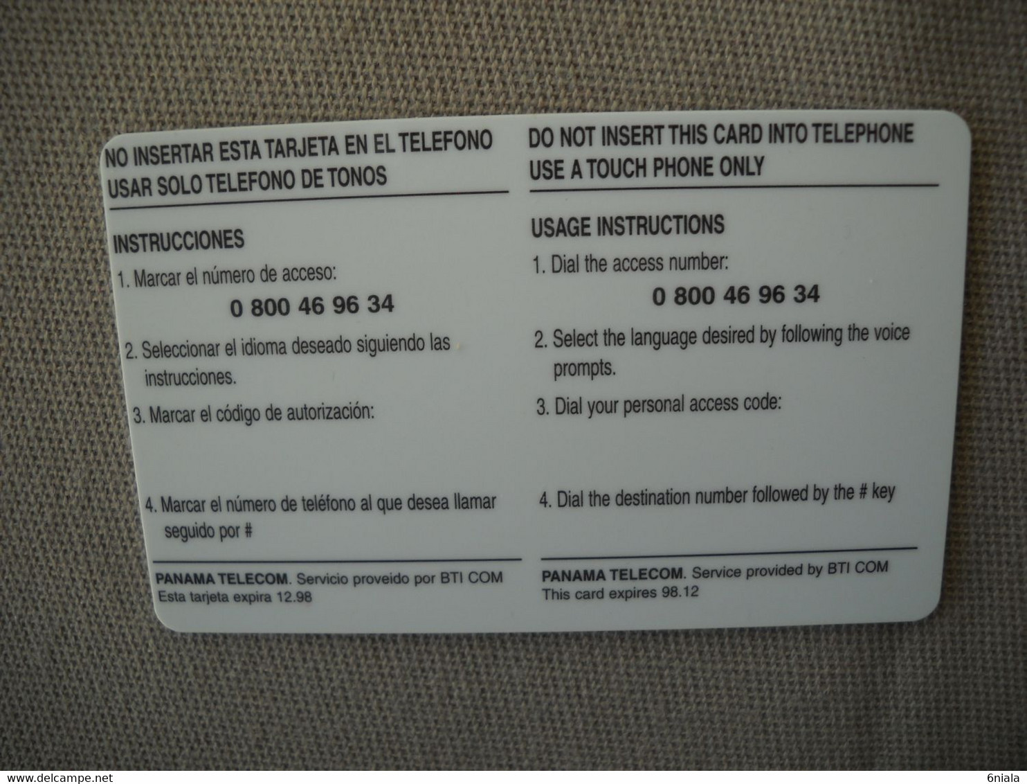 6867 Télécarte Collection  VOITURE FERRARI 250 GTO PANAMA     (scans Recto Verso)  Carte Téléphonique - Auto's