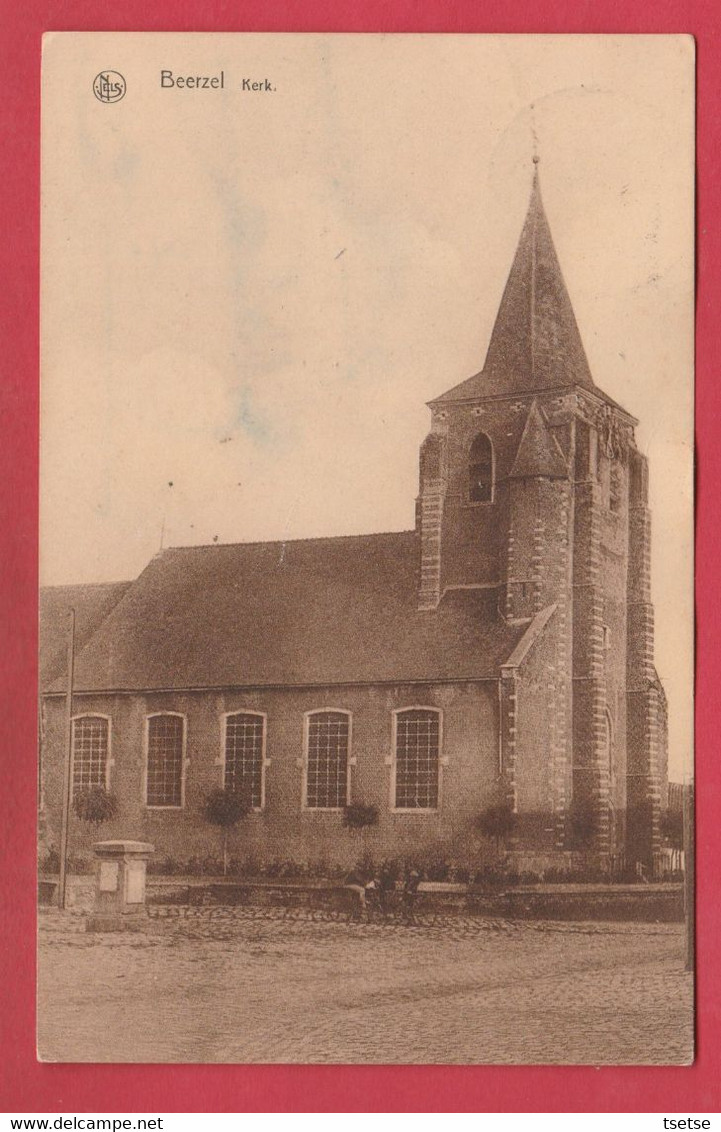 Beerzel - Kerk -1936 ( Verso Zien ) - Putte