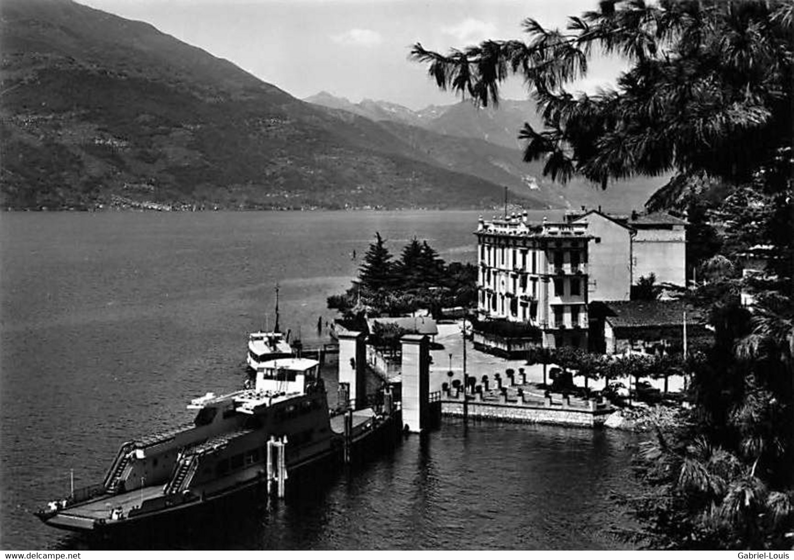 Varenna Albergo Olivedo Barca 10 X 15 Cm - Lecco