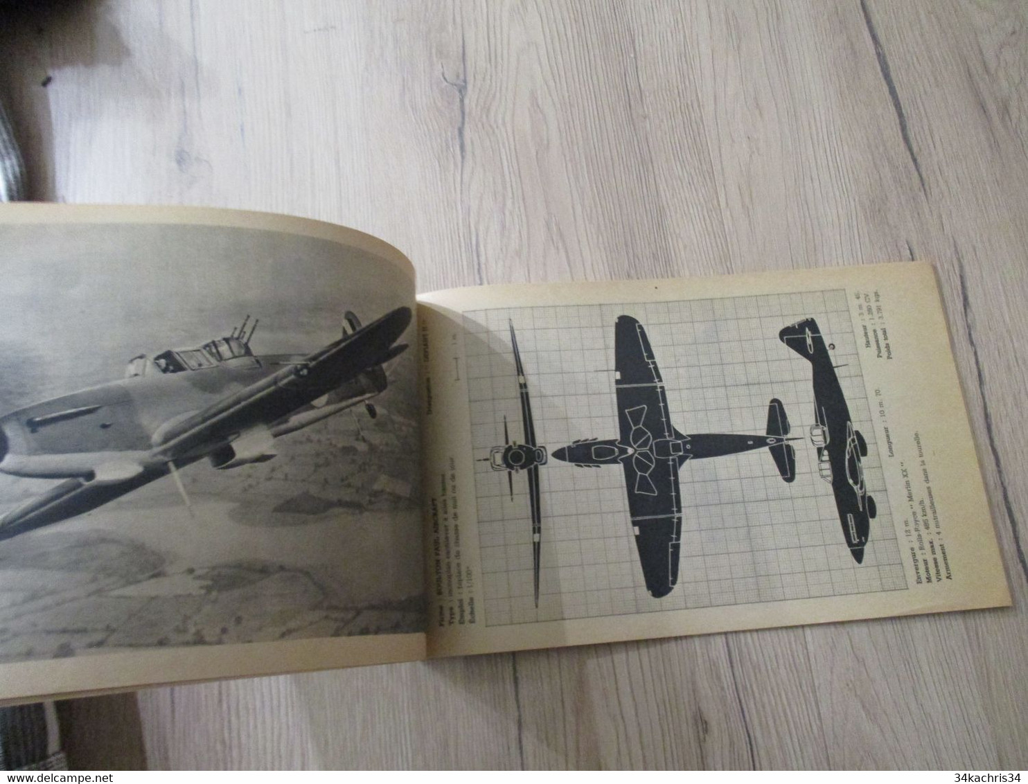 Catalogue Avions Anglais Fascicule N°2 France Editions Presse 1945 Photos Plans Caractéristiques - Aviación