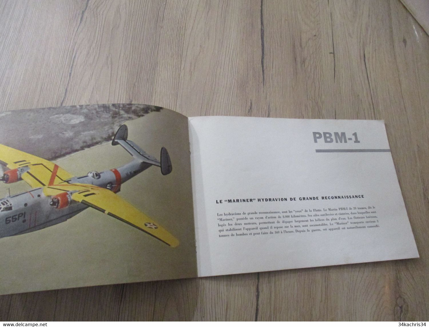 Catalogue Avions Anglais Fascicule 185 000 Avions De Guerre  Photos Caractéristiques Incomplet - Aviazione