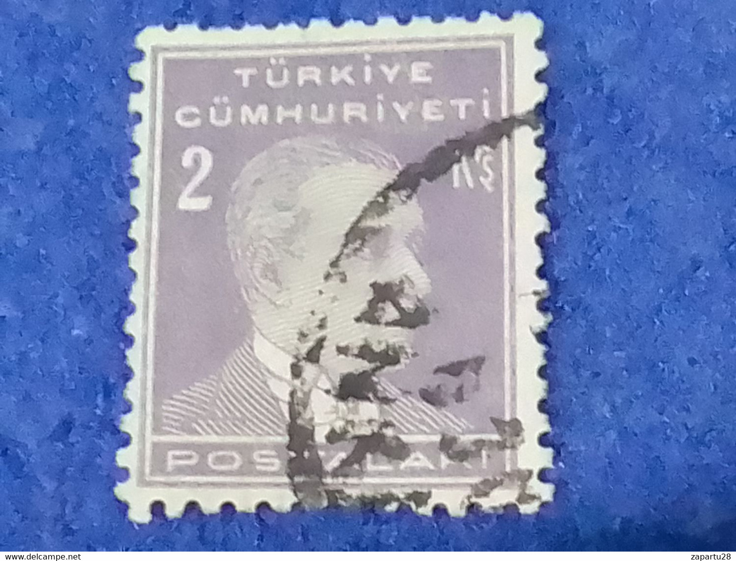 TÜRKİYE- 1930- 40-     2K    BİRİNCİ   ATATÜRK  DAMGALI - Oblitérés