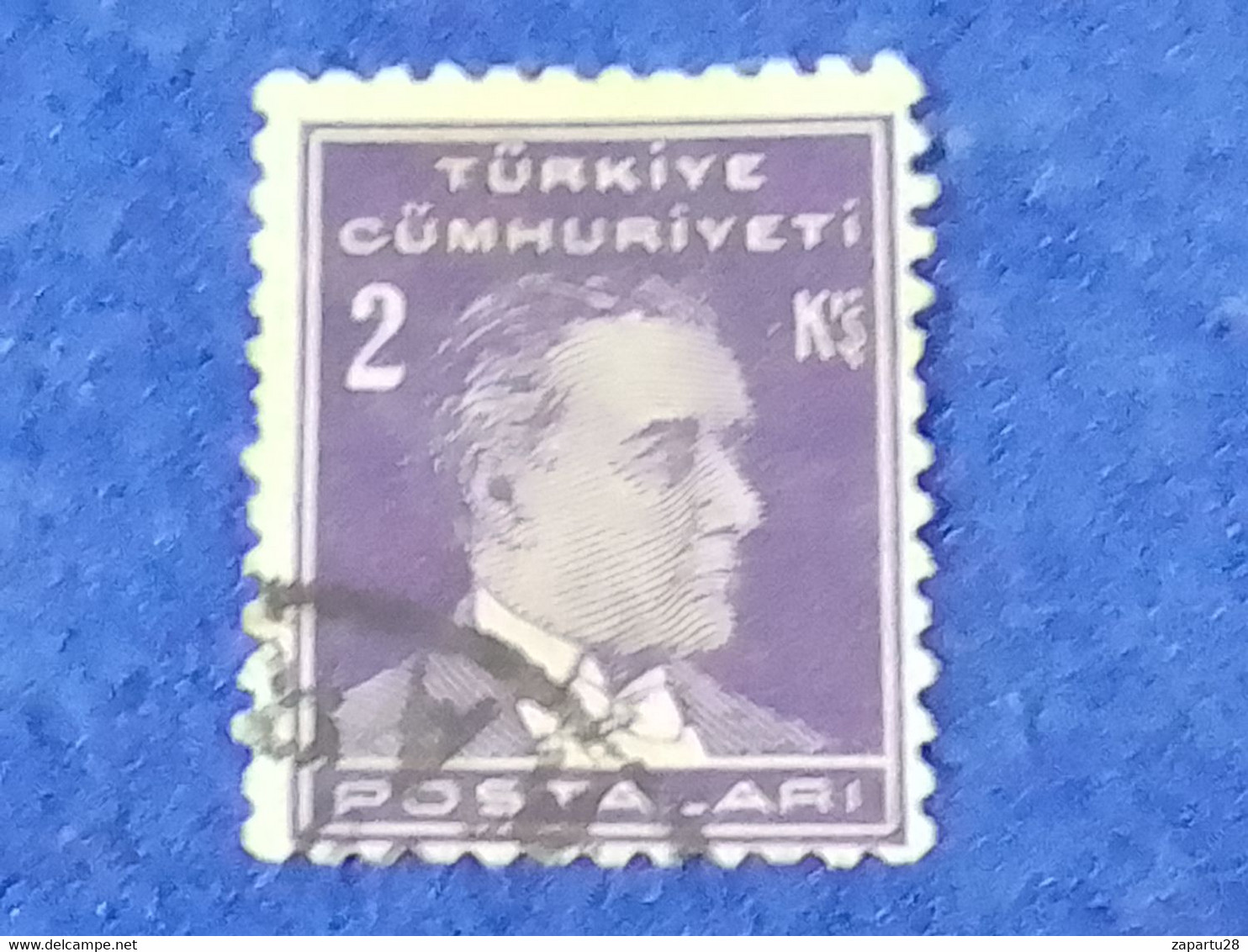 TÜRKİYE- 1930- 40-     2K    BİRİNCİ   ATATÜRK  DAMGALI - Oblitérés