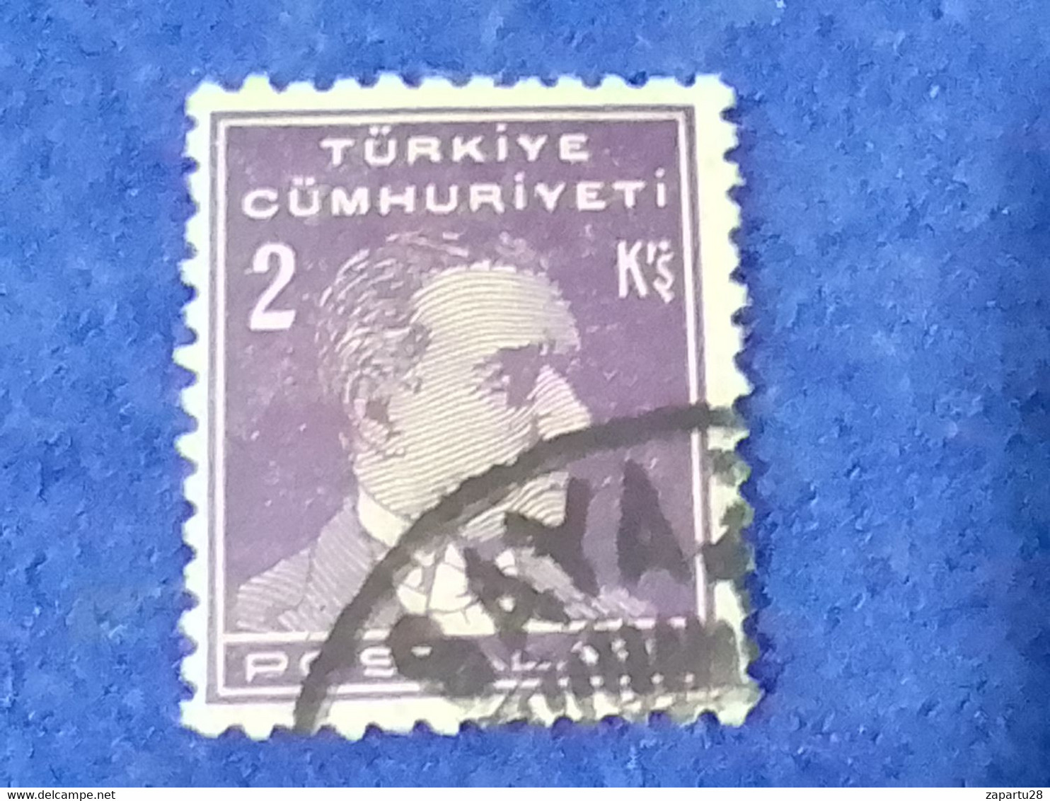 TÜRKİYE- 1930- 40-     2K    BİRİNCİ   ATATÜRK  DAMGALI - Oblitérés