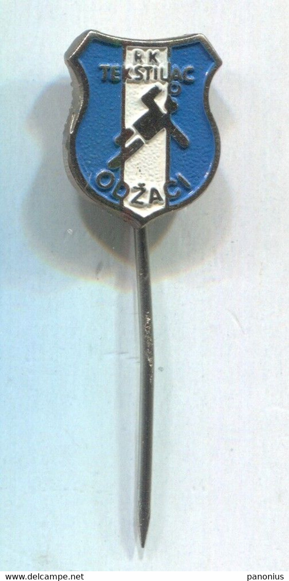 Handball Balonmano - RK Tekstilac Odžaci  Serbia, Vintage Pin Badge Abzeichen - Handball