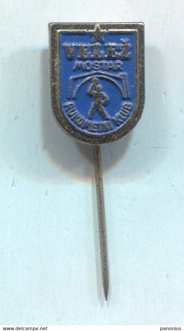 Handball Balonmano - RK Velež Mostar Bosnia And Herzegovina, Vintage Pin Badge Abzeichen - Pallamano