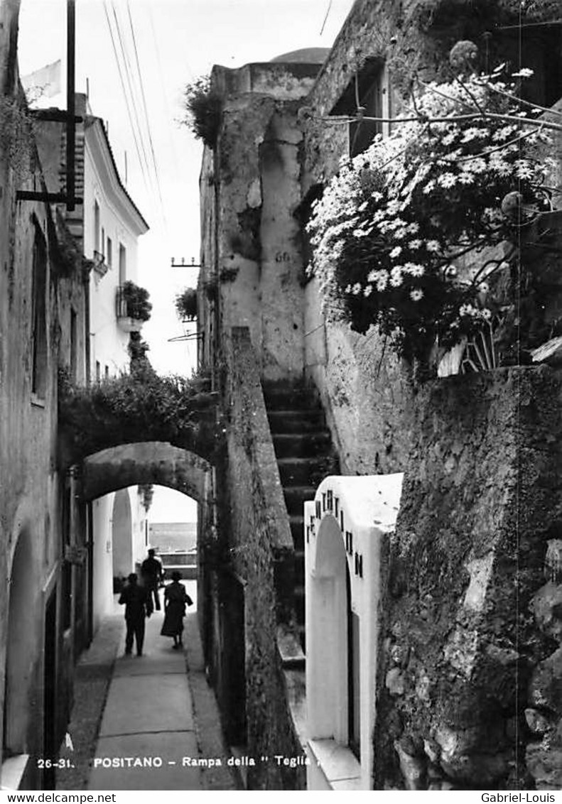 Positano Rampa Della Teglia  10 X 15 Cm - Salerno