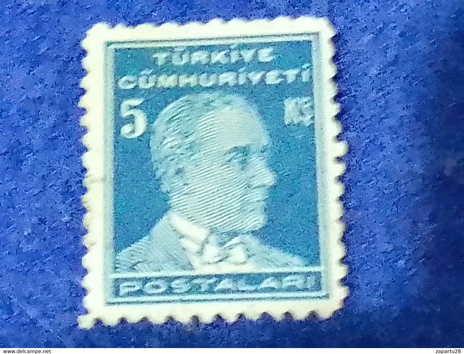TÜRKİYE- 1930- 40-     5K      ATATÜRK  DAMGALI - Oblitérés