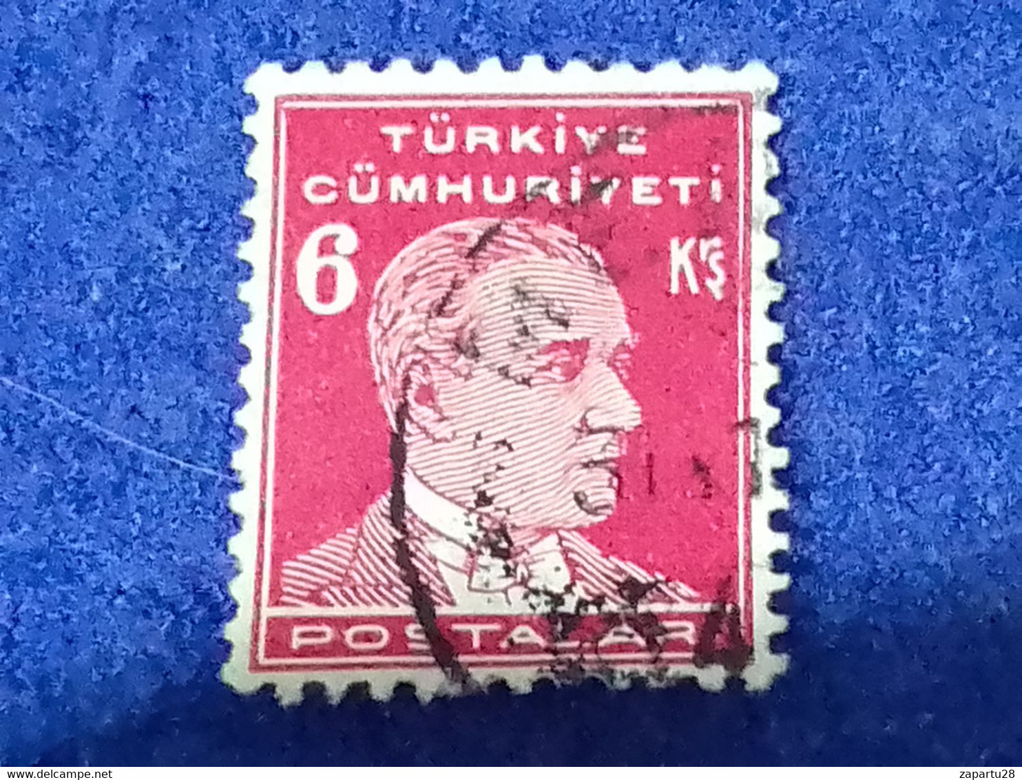 TÜRKİYE- 1930- 40-     6K      ATATÜRK  DAMGALI - Oblitérés