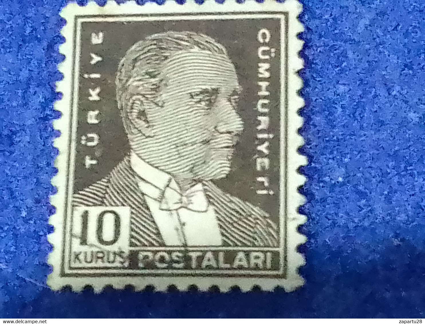 TÜRKİYE- 1930- 40-     10K      ATATÜRK  DAMGALI - Oblitérés