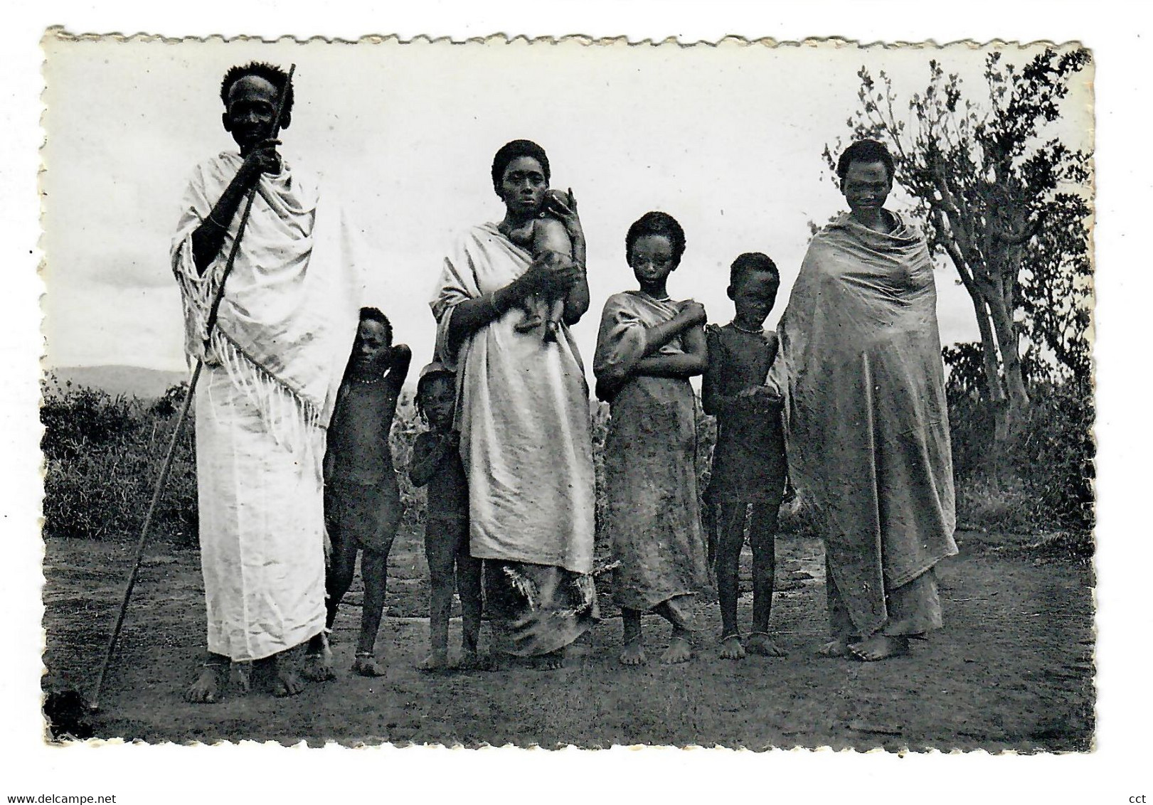 Ruanda-Urundi   Heureuse Familie   Happy Family  Vredig Gezin - Ruanda-Urundi