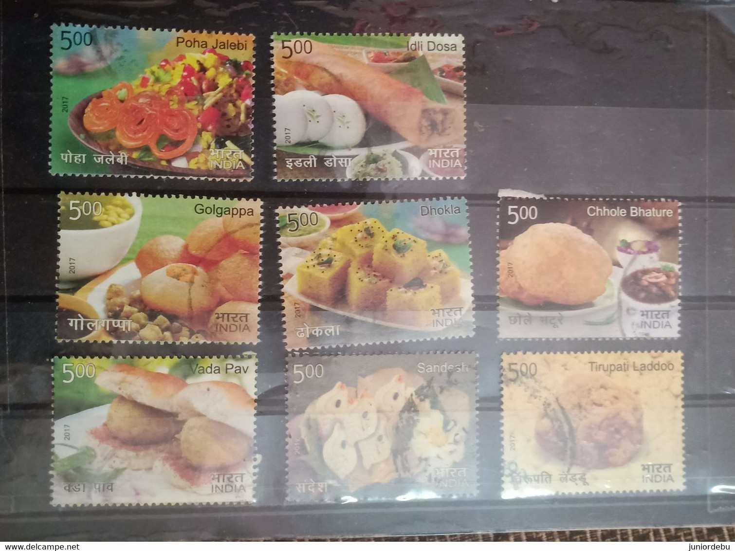 India - 2017 - Indian Cuisines - 8 Diff - Used. - Used Stamps