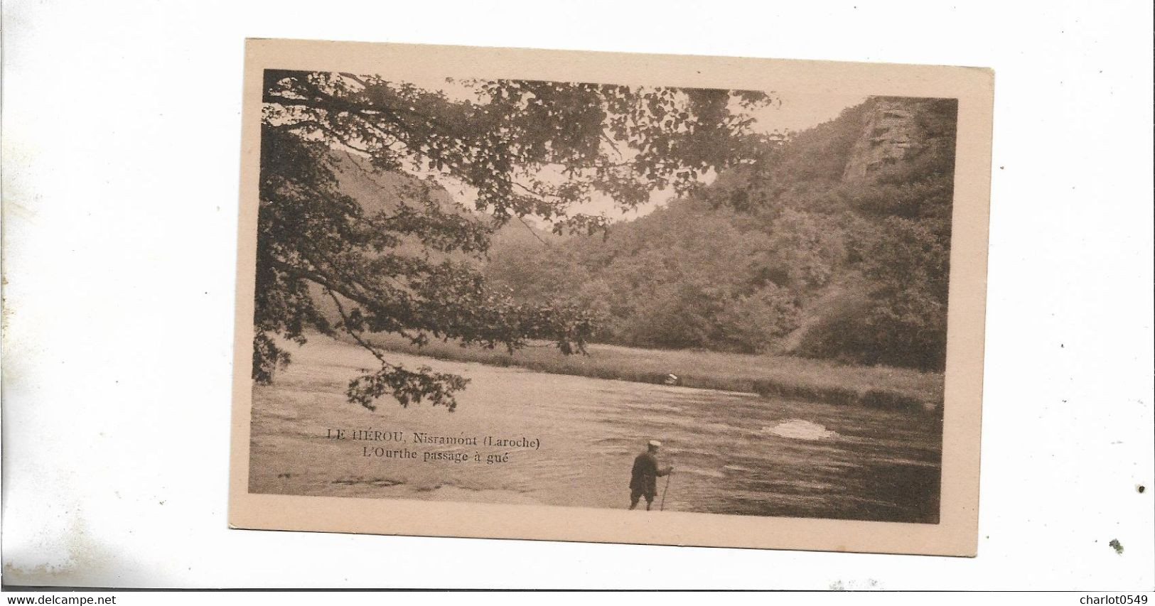 Le Herou Nisramont La Roche L'ourthe Passage A Gue - La-Roche-en-Ardenne