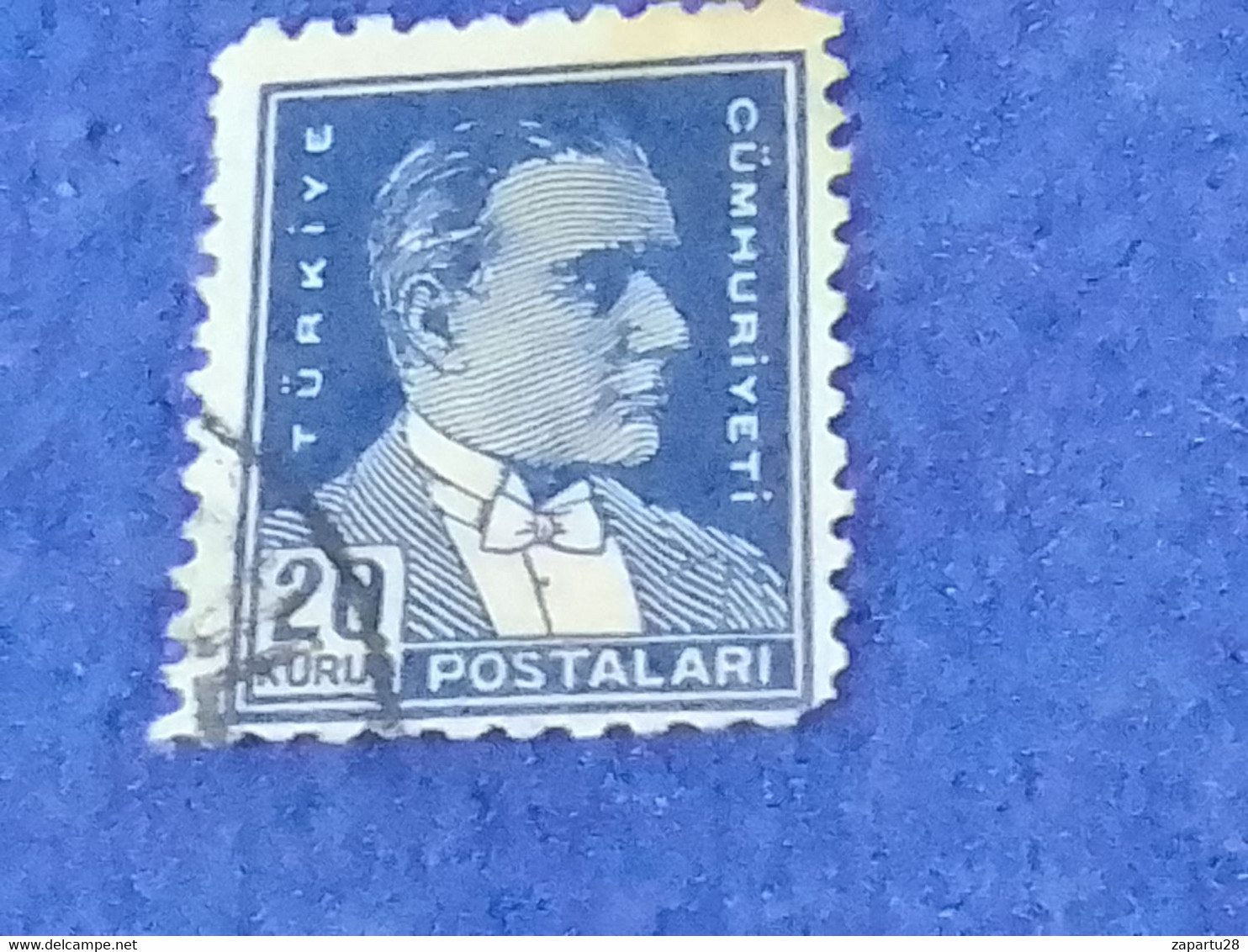 TÜRKİYE- 1930- 54-     20K      ATATÜRK  DAMGALI - Oblitérés