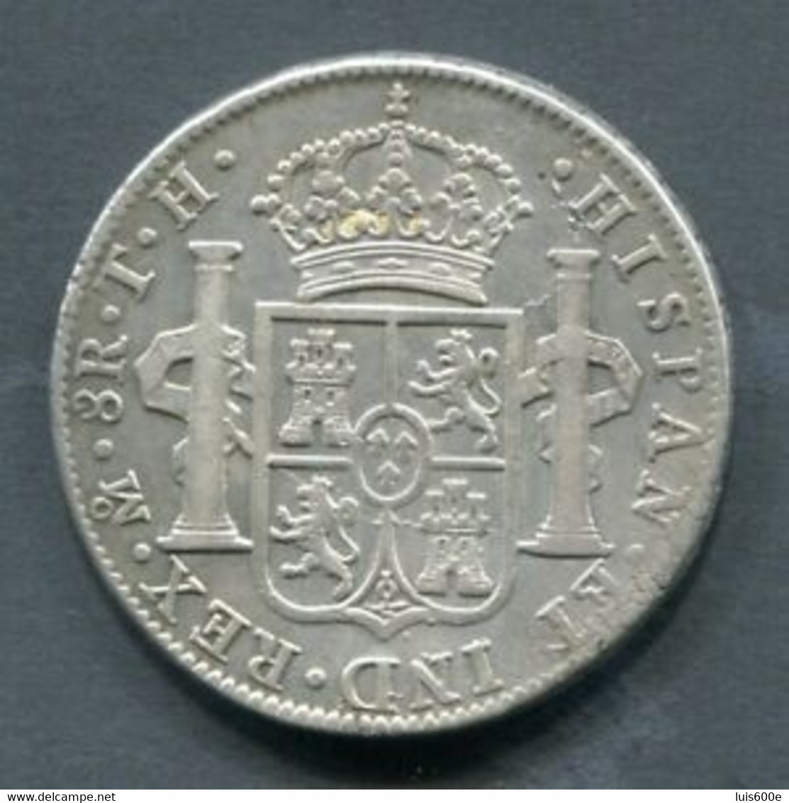 1806.ESPAÑA.MONEDA.CARLOS IV.8 REALES DE PLATA.MEXICO.MBC - Münzen Der Provinzen