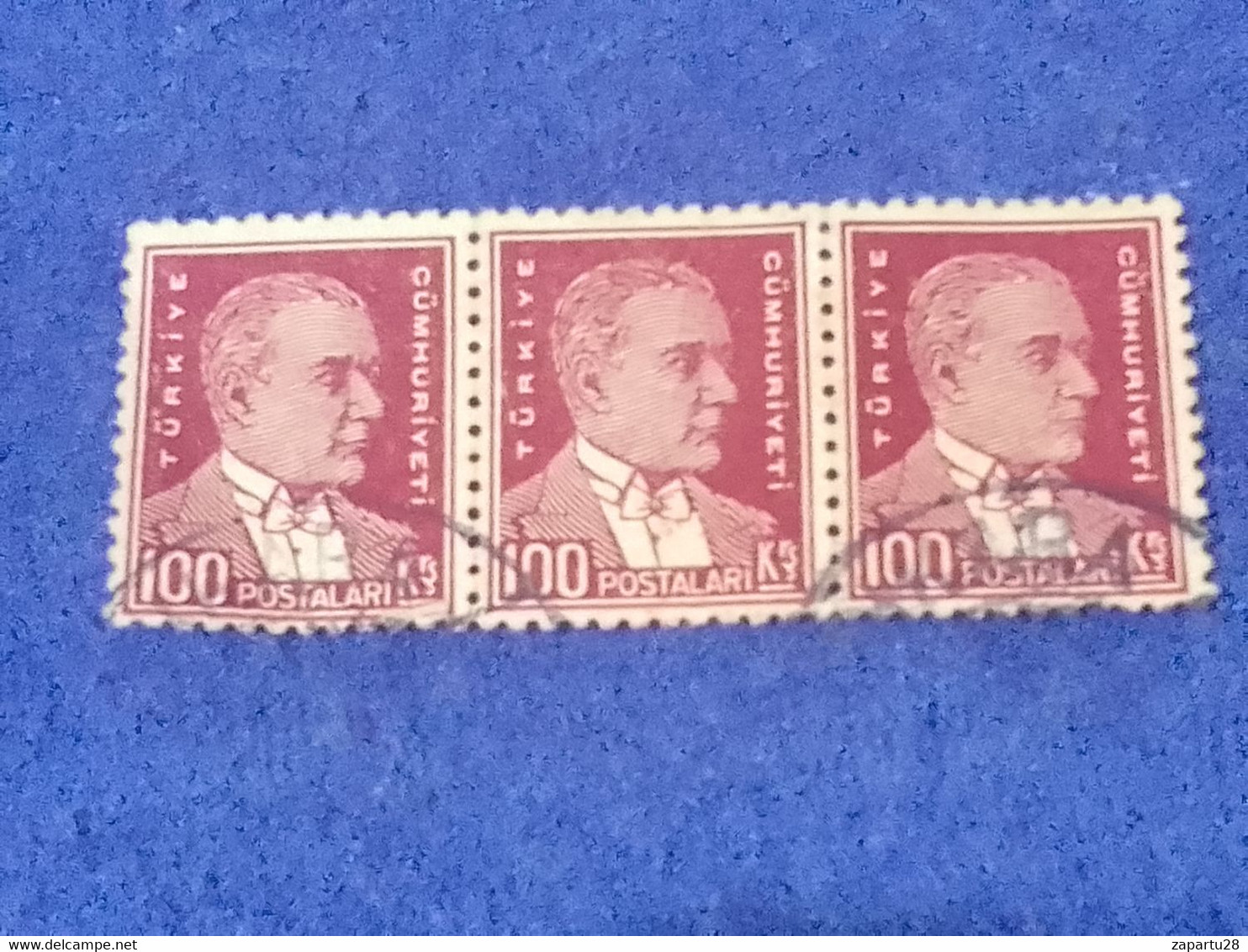 TÜRKİYE- 1930- 54-     100K    BİRİNCİ  ATATÜRK  DAMGALI - Used Stamps