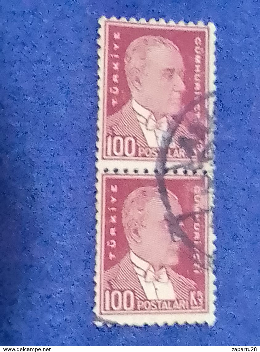 TÜRKİYE- 1930- 54-     100K    BİRİNCİ  ATATÜRK  DAMGALI - Used Stamps