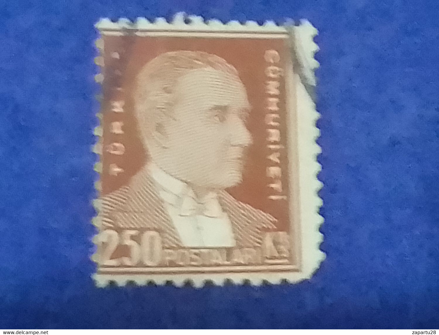 TÜRKİYE- 1930- 54-    250K    BİRİNCİ  ATATÜRK  DAMGALI - Used Stamps