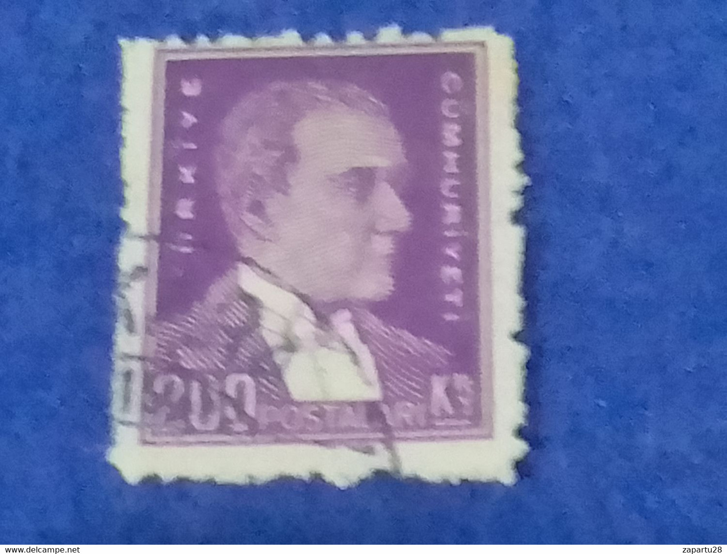 TÜRKİYE- 1930- 54-    200K    BİRİNCİ  ATATÜRK  DAMGALI - Used Stamps