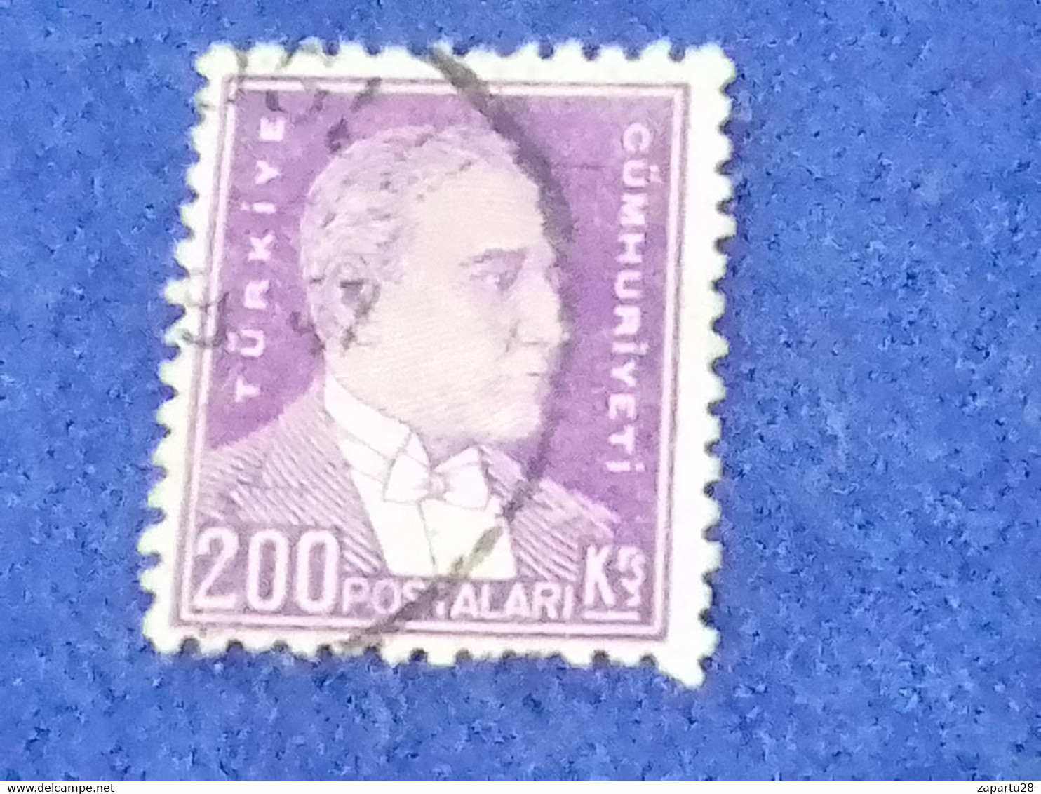 TÜRKİYE- 1930- 54-    200K    BİRİNCİ  ATATÜRK  DAMGALI - Used Stamps