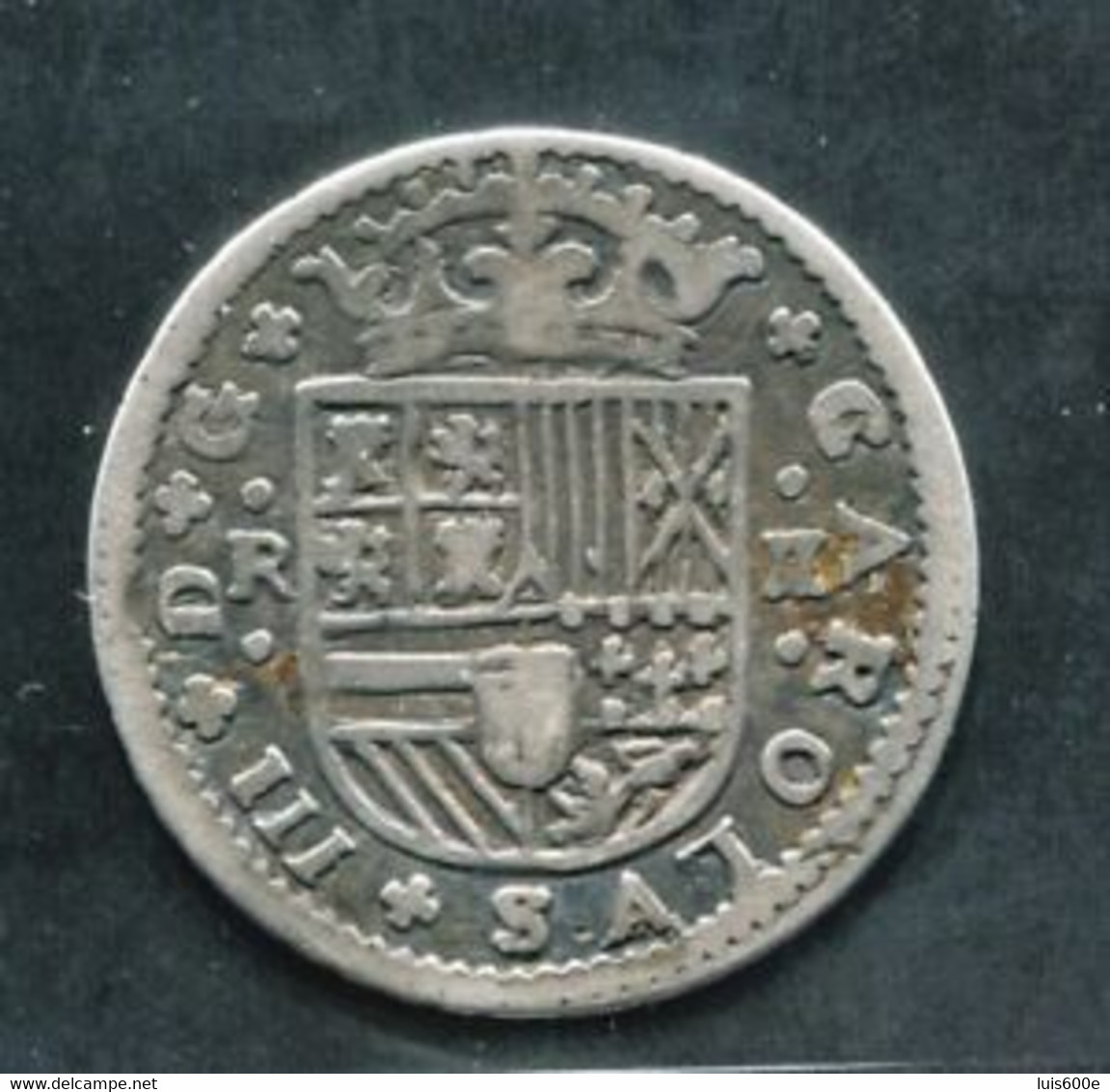 1711.ESPAÑA.BARCELONA.MONEDA 2 REALES PLATA.CARLOS III. MBC - Monedas Provinciales