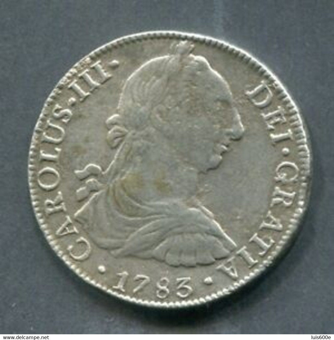 1783.ESPAÑA.CARLOS II.MEXICO-FF-MONEDA 8 REALES PLATA. MBC - Münzen Der Provinzen