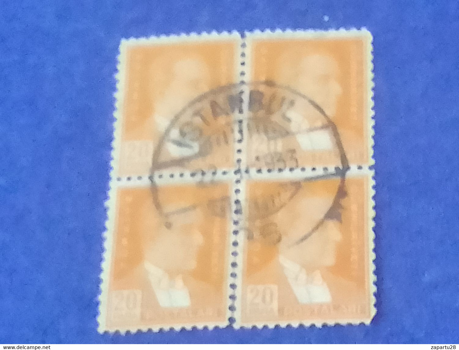 TÜRKİYE- 1930- 54-    20P    BİRİNCİ  ATATÜRK  DAMGALI - Used Stamps