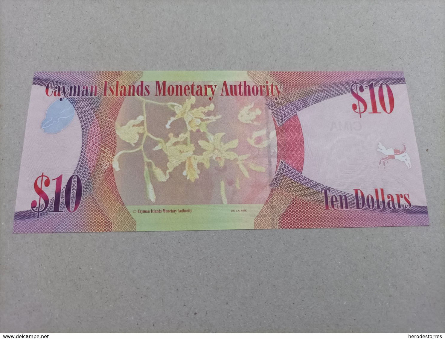 Billete De Las Islas Caimán De 10 Dólares, Año 2010, UNC - Cayman Islands