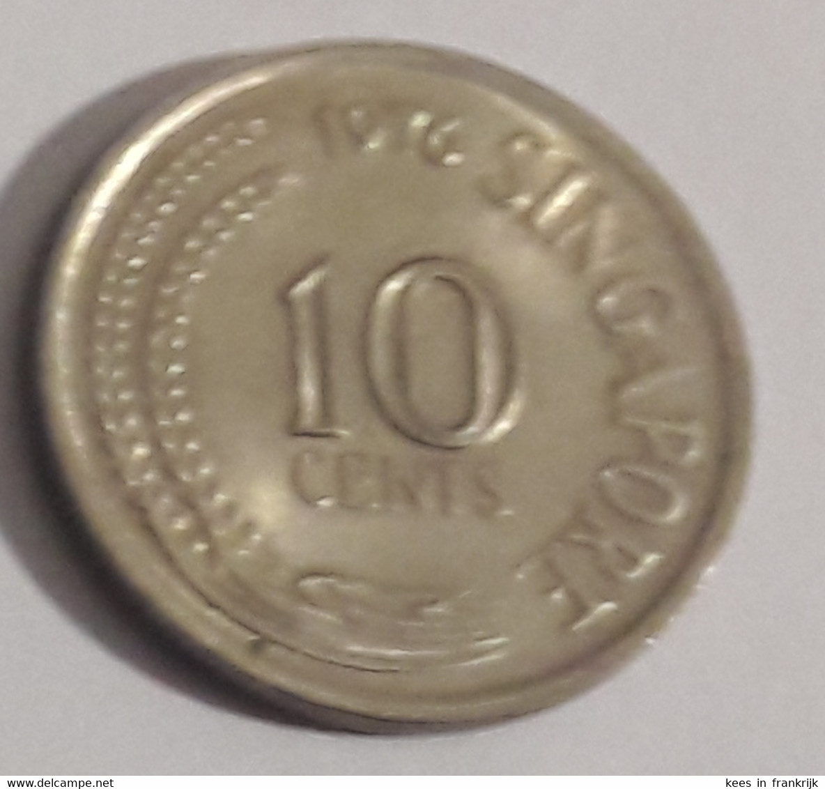 Singapore - Singapour - 10 Cents 1976 - Singapour