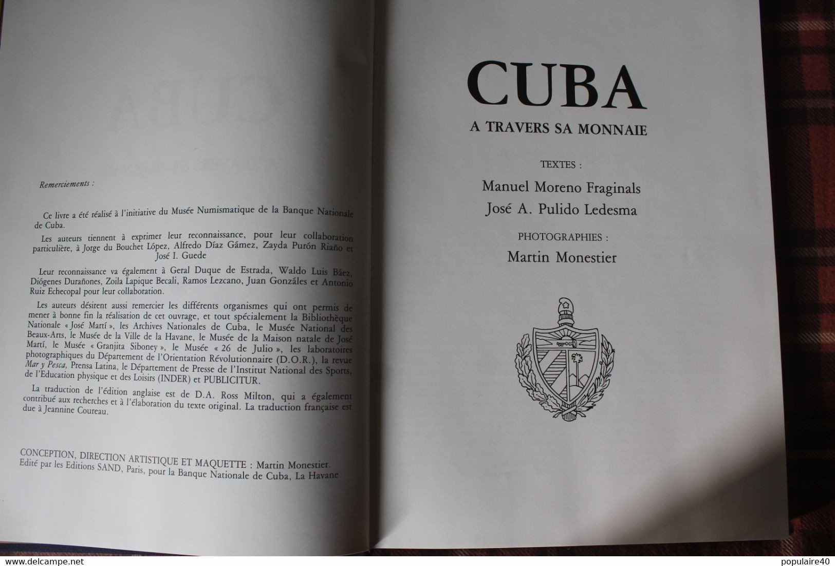 Numismatic Cuba Cuba à Travers Sa Monnaie Banque Nationale De Cuba Coins - Livres & Logiciels