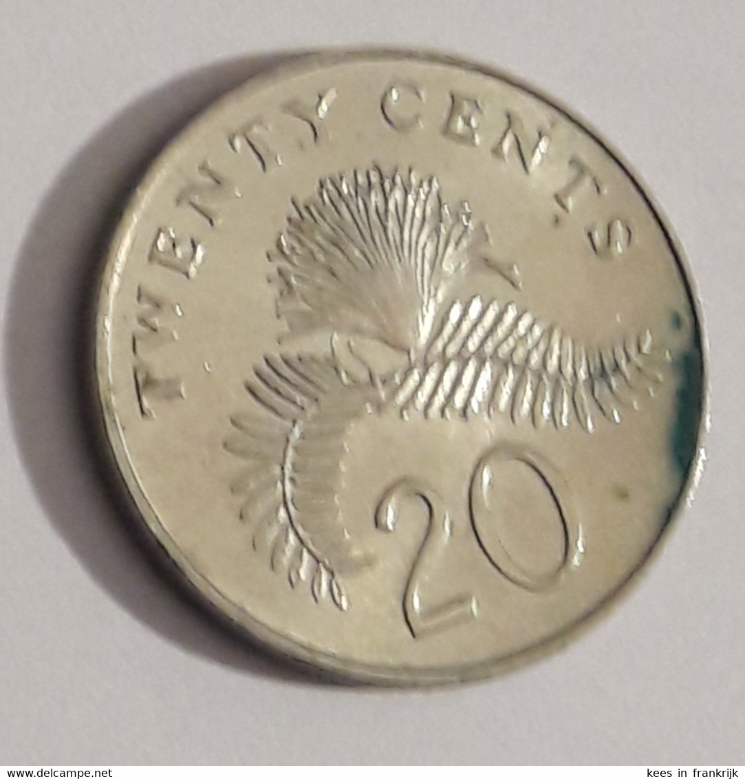 Singapore - Singapour - 20 Cents 1986 - Singapour