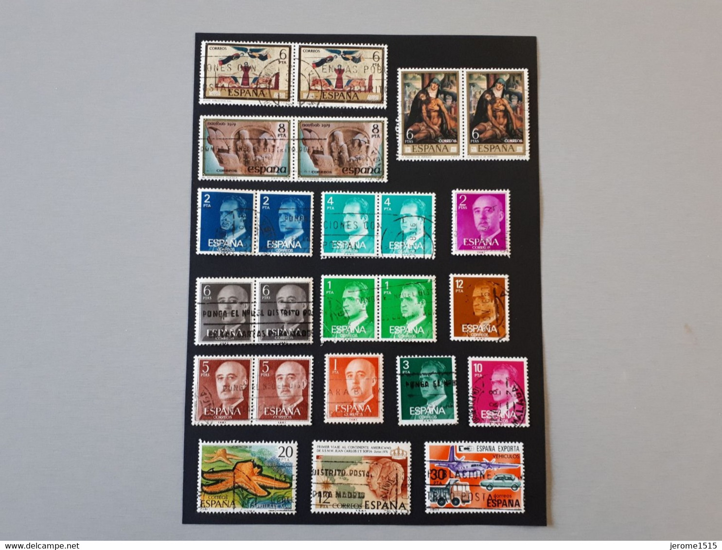 Timbres Espagne  1956 - 1975 & - Gebruikt