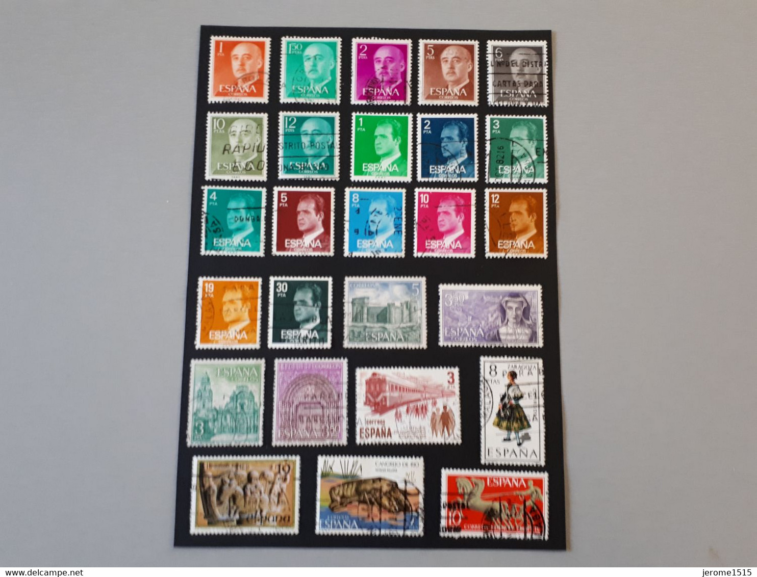 Timbres Espagne  1956 - 1975 & - Oblitérés